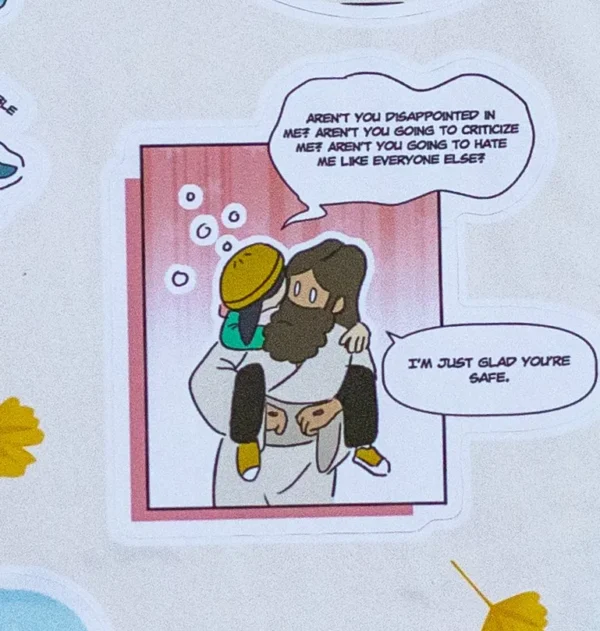 _A0A5250 - Copy JAM Relatable Christian Moments Sticker Sheet