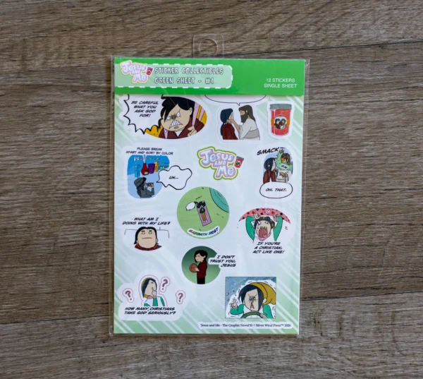 _A0A5254 JAM Relatable Christian Moments Sticker Sheet