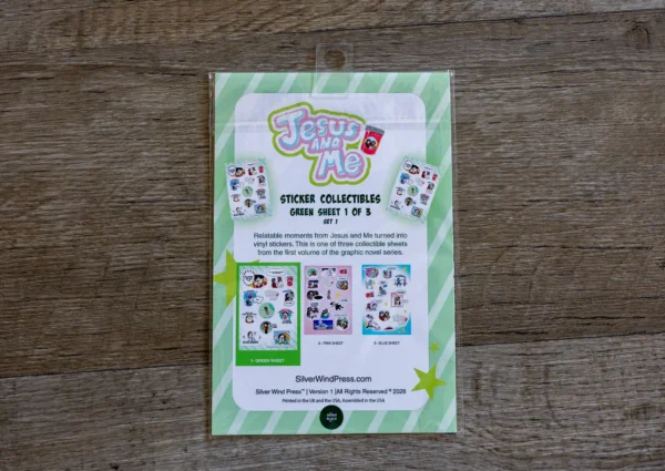 _A0A5255 JAM Relatable Christian Moments Sticker Sheet