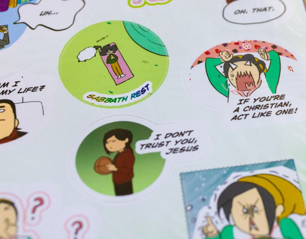 JAM Relatable Christian Moments Sticker Sheet