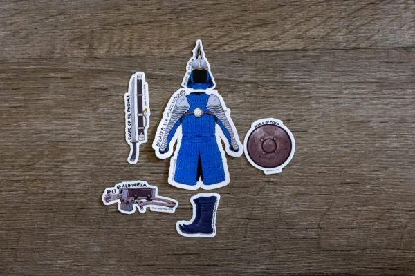 SA_W_ALL Armor of God Blind Bag Sticker Pack: Set 1