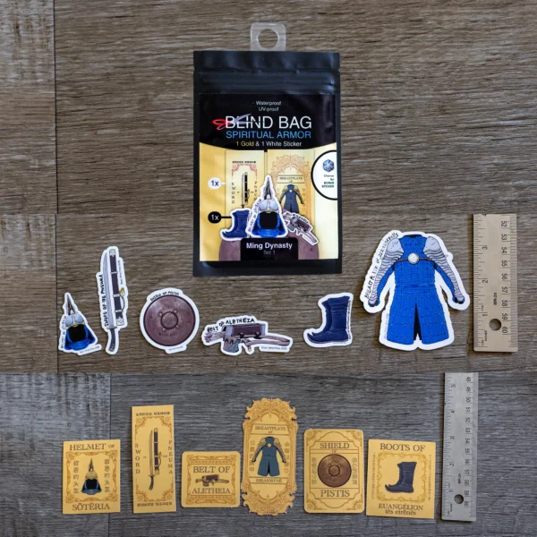 Spiritual Armor blind Bag Armor of God Blind Bag Sticker Pack: Set 1